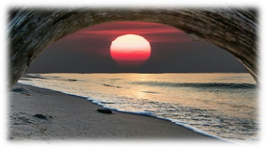 Sonnenuntergang am Weststrand